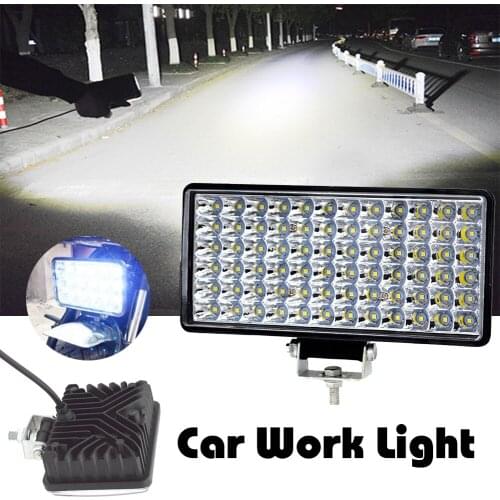 72LEDs LED Work LED Spot Lamp Car Headlight Fog Light 12-85V 144W High Brightness