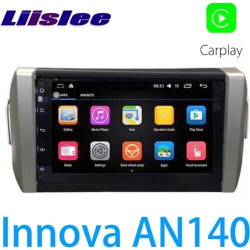 LiisLee Car Multimedia GPS Hi-Fi Audio Radio Stereo For TOYOTA Innova AN140 2015~2018 Original Style Navigation NAVI018