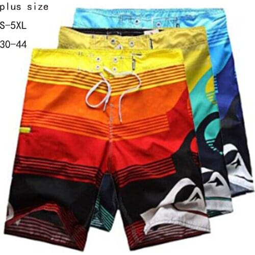 Boardshorts men Board Shorts Mens bermuda masculina man Summer Pants Beach wear Quick dry print swiming swimsuit PLUS SIZE new