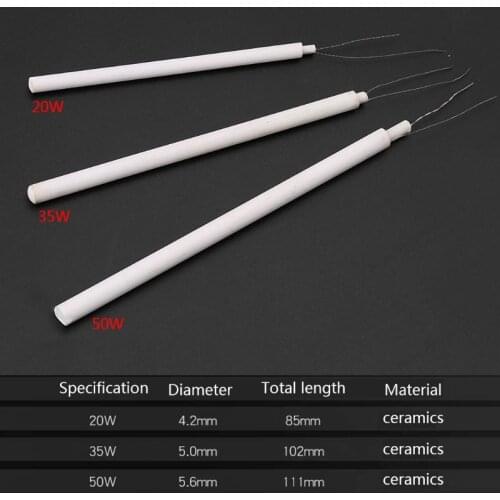 Electric Soldering Iron Heating Element Internal Heated Ceramic Core 20W 35W 50W 62KD