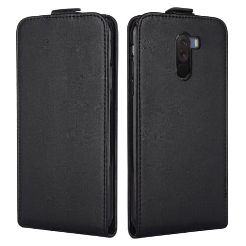 Flip Leather Case For Xiaomi Pocophone F1 POCO F1 M1805E10A 6.18'' Vintage Cover for POCO F1 Case for Xiaomi F1 Phone Bag Coque