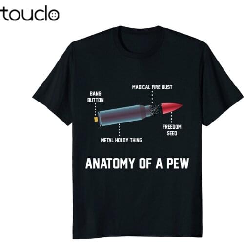 Hot New 2019 Summer Fashion The Anatomy of A Pew Funny Bullet Assembly TShirt Tee Shirt