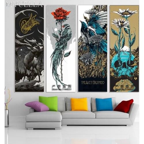 MYCELLA Leopard And Skull Diy Diamond Embroidery Set Full Square Drill Diamond Painting 5d Picture Of Stones Wall Decor Animals