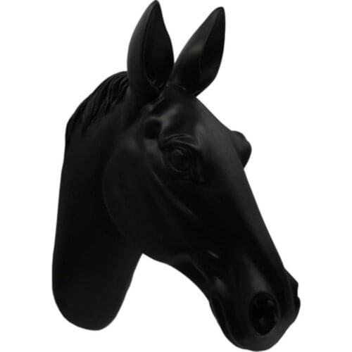 Wall Bust Horse Head Wall Decoration Wall Hanging Mounted Decorative Sculpture For Home And Office Decoration Gift