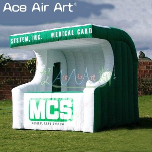 Nesest style inflatable stand Shell Scheme,trade show booth,foods shop,stall promotional booth/refreshment stall for exhibition