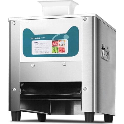 New 680W commercial electric meat slicer Pure copper motor Fast slicer Automatic vegetable cutter Stainless steel meat grinder