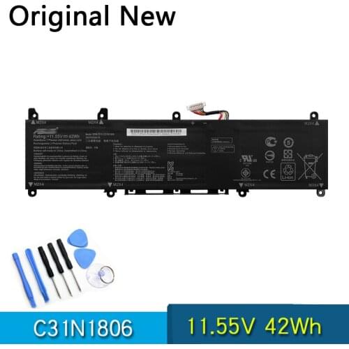 NEW Original C31N1806 Laptop Battery For ASUS VivoBook S13 S330FA-EY001T S330UA S330UN-EY011 X330UA X330FL K330FA R330UN