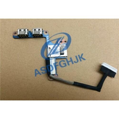 Original for Dell for Inspiron Mini 10v Mini 1011 USB Port Board w / Cable C5J73 0C5J73 LS-5093P 100% Test OK