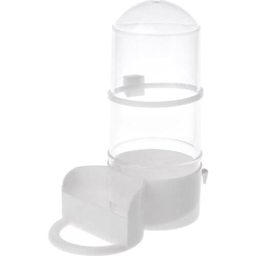 Bird Feeder Automatic Food Water Feeding Parrot Hamster Pet Clip Cage Dispenser Dropship