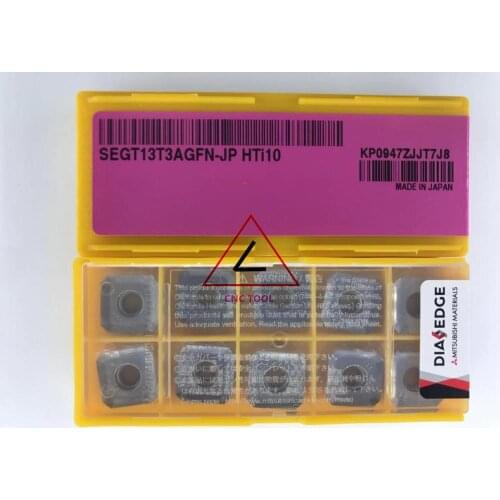 SEGT13T3AGFN-JP HTI10 10pcs original Mitsubishi milling insert DIAEDGE