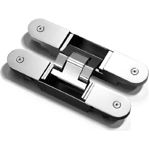 Heavy Duty concealed wooden pivot hinges Bearing 40/80/100 KG Door fittings interior casement folding Cross hinge