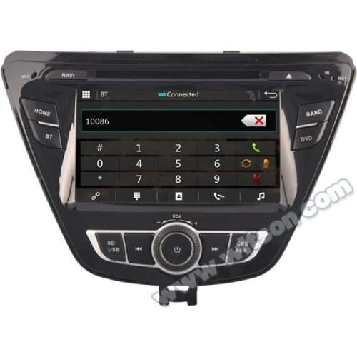 7" Capacitive Touch Screen Special Car DVD for Hyundai Elantra 2014-2015 & Avante 2014-2015 with Front DVR Camera Support