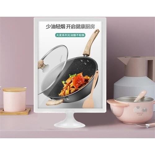 A4/a5/a6t-shape Desk Sign Holder Card Display Stand Table Coffee Menu Service Label Office Club Business Restaurant Shelf Pop