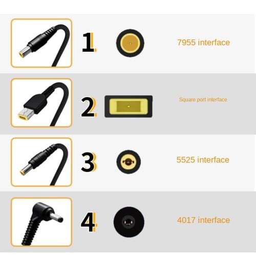 USB Type C PD Converter Universal Laptop Charging Cable Cord Dc Power Adapter for Dell Asus Lenovo Notebook Power Supply Cable