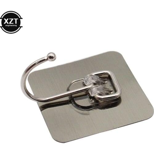 5 Pcs 6x6cm Transparent Strong Self Adhesive Door Wall Hangers Hooks Suction Heavy Load Rack Cup Sucker For Kitchen Accessorie