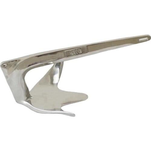 5kg 316 Stainless steel claw anchor bruce anchor