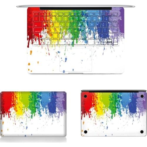 Painting Texture Protective Vinyl Skin For MacBook Pro Air Mac Retina Sticker 11" 13" 15" Decal Cover A2337