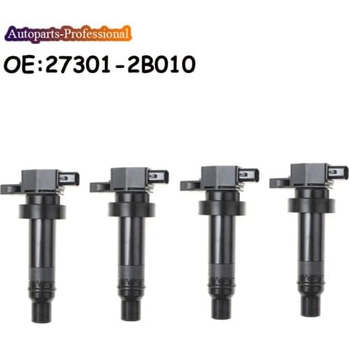 4 Pcs/lot Car Auto accessorie Ignition Coil For Hyundai For Kia Motor 10-11 For Kia Soul 1.6L 273012B010 27301-2B010