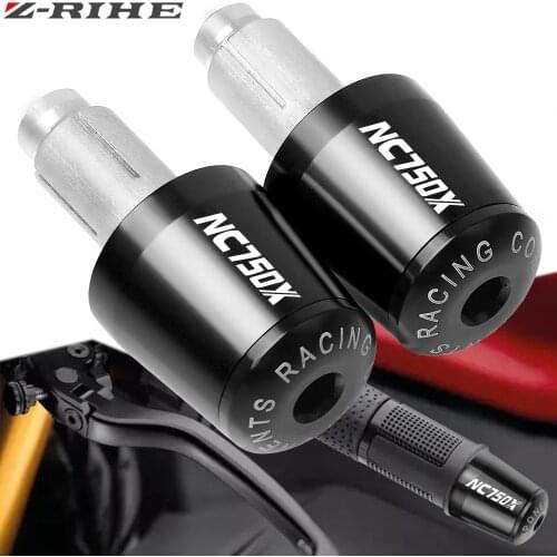For HONDA NC750X NC 750X NC750 X 2017 2018 Motorcycle Accessories NC750X 7/8" 22MM Handlebar Hand Grips Handle Bar End Cap