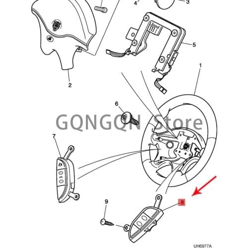 CAR constant speed control switch 1999 -2009 Jag ua rs-t ype xj fixed speed control switch fixed speed cruise switch telephone c