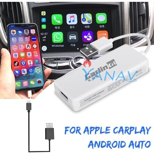 Auto Smart USB Car Link Dongle for Android Navigation Player Mini for Apple Carplay Module USB Carplay Adapter