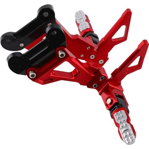 CB650F Racing Big Bike Aluminum Alloy Anti-Slide Rearset Passenger Footrest for Honda CB650F CBR650F 2018