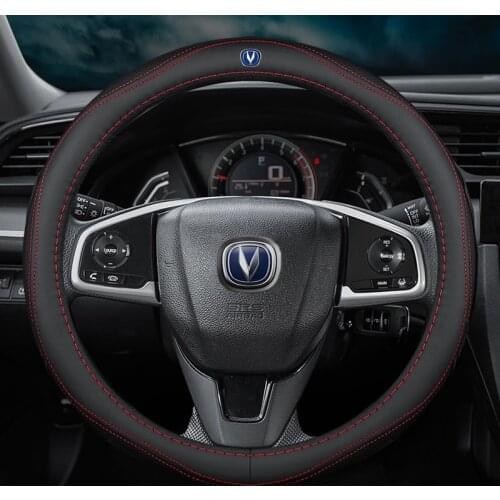 Car Steering Wheel Cover Set for Changan Chana CX70 CS55 CS75 CS35 CS15 CS85 CS95 CX20 2019 Breathable Car Styling Accessories