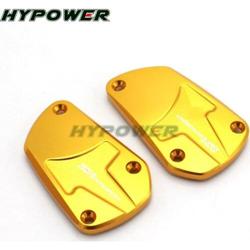 CNC Motorcycle Master Cylinder Front Brake Clutch Fuel Reservoir Cover Tank Cap For Aprilia DORSODURO750 2008-2016 2015 2014