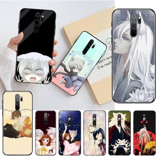 CUTEWANAN anime Kamisama Hajimemashita Tomoe Silicone Black Phone Case for Redmi Note 9 8 8T 8A 7 6 6A Go Pro Max Redmi 9 K20