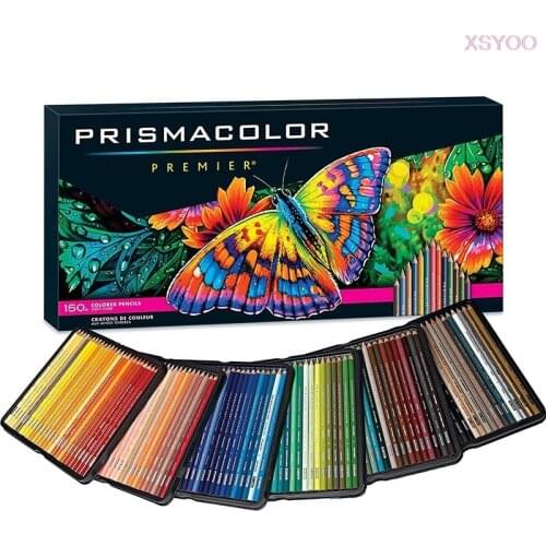 PRISMACOLOR Art Oily Colored Pencils 24/48/72/132/150 Colors Wood Colored Pencils for Artist Sketch School Supplies