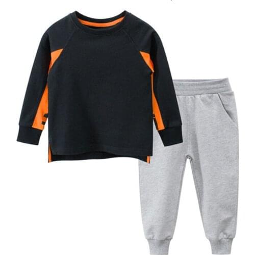 Kids Tracksuit Autumn New Arrival Long Sleeve Shirts Pants 2pcs Toddler Boys Clothing Sets Sport Suit For Boys 2 3 4 5 6 7 Years