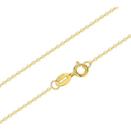 Womens 18K Gold 45cm Necklace