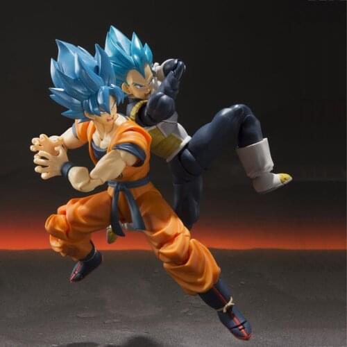 Anime Dragon-balls Super Vegetto Action Figure Future Trunks Vs Black Goku Absolute God Zamasu Pvc Collectible Toys For Children