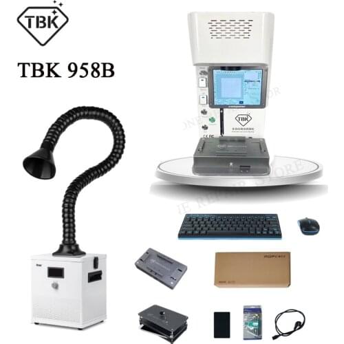 Auto Focus Iphone Back Glass Laser Removing Machine TBK958B TBK958A TBK958C/958Z/958M Frame Separator with Engraving Printer