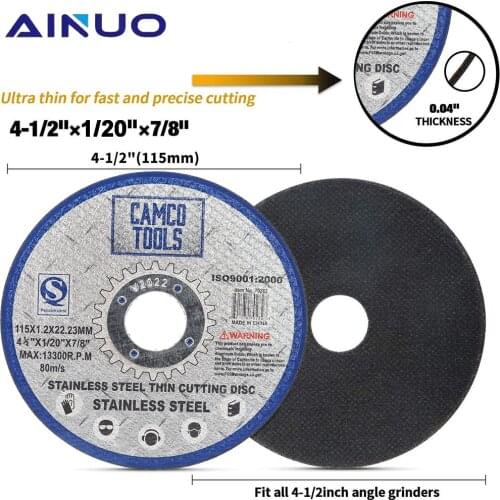 115mm Metal Stainless Cutting Discs Resin Grinding Wheel Saw Blades Cut Off Wheels Flap Sanding Angle Grinder