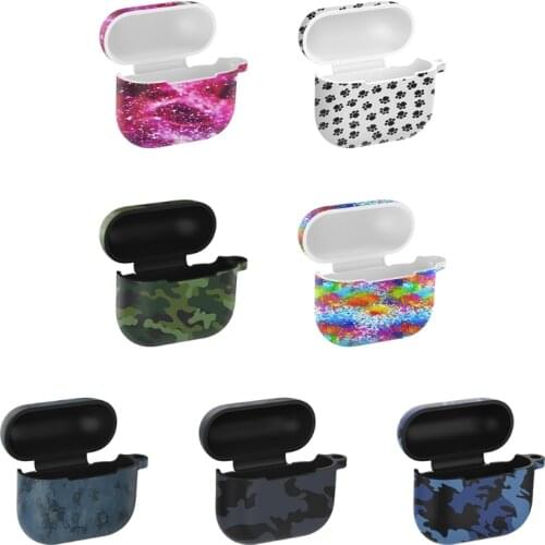 Cute Style Protective Case Shockproof Soft Silicone Cover Protector with Carabiner for Airpods Pro4 Pro 4 Charging Box