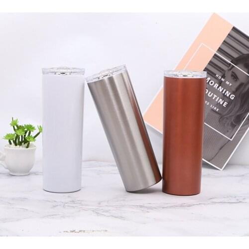 Originality Straight Thermo Cup Termo Coffee Cup 304 Stainless Steel Vacuum Cup Thermos Bottle Outdoor Travel Mountaineering Cup