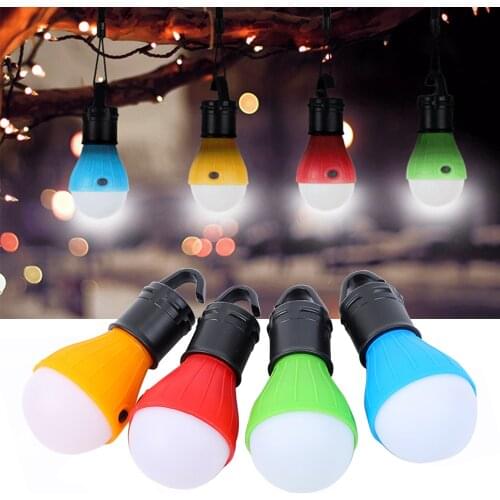 Pocketman LED Tent Lamp Portable Tent Light Bulb Camping Light Lantern Emergency Handy Hook Torch Waterproof For Hiking Fishing