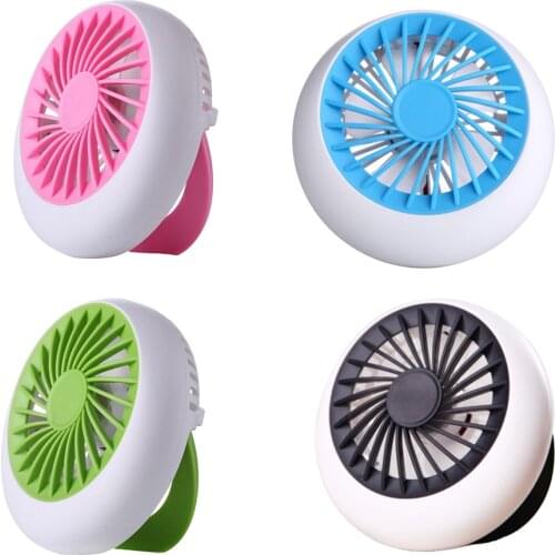 Battery Operated Portable Fans Small Desk Fan with Rechargeable Battery, 3 Wind Speeds, for Home Office Dorm Travelling