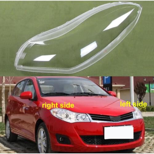 Headlamps Transparent Lampshades Lamp Shell Lamplight Cover Lamp Shell Masks For Chery Fulwin 2 Hatchback 2009 2010 2011 2012