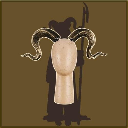 Game Arknights Beeswax Cosplay Horns RHODES ISLAND Defender Operator Accessories Props for Halloween Christmas Party