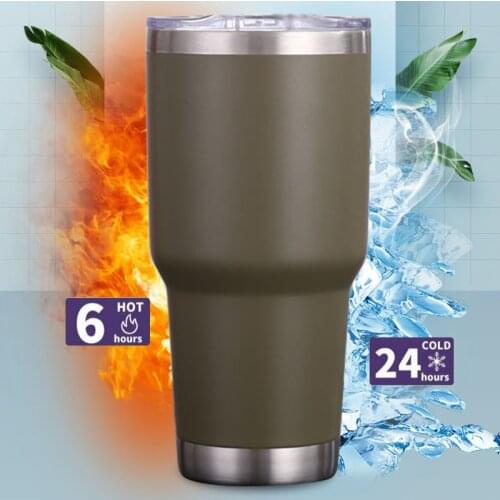 20/30oz Thermos Flask Coffee Mugs Big Car Thermos Mug Travel Thermos Cup Thermosmug for Gifts Vacuum Flask Garrafa Termica