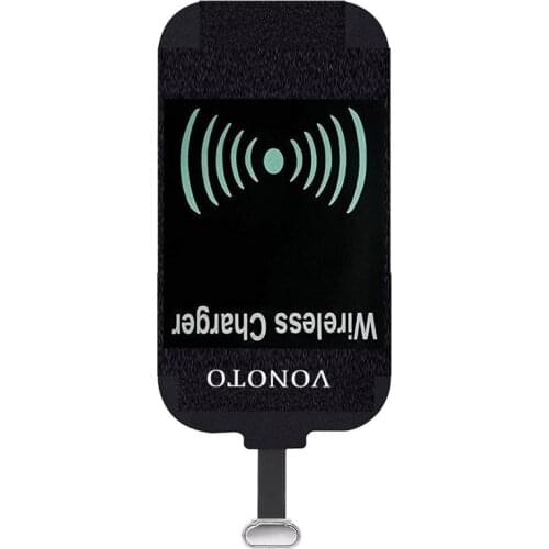 Universal QI Wireless Charging Charger Receiver For Micro-USB Android Smartphones Lightweight Charging Cradle Receiver Module