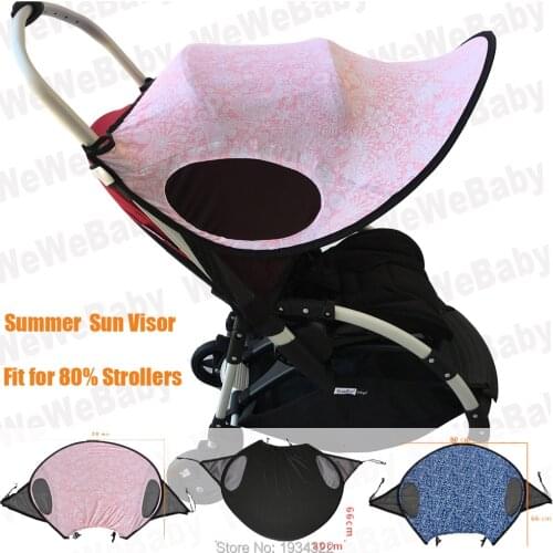 Universal baby stroller accessories sun visor sunshade Sun Shade babyzen yoyo stroller UV Resistant cap fot Bugaboo BEE pram