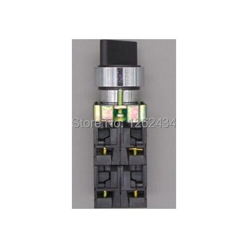 XB2BD45C 2NO 2NC 2 Positions Momentary Select Selector Switch Replaces Tele