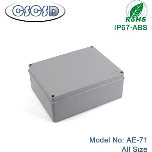1pcs/lot CSCSD Weatherproof Outdoor Garden Pond Adaptable Junction Box Plastic Enclosure (All Sizes)