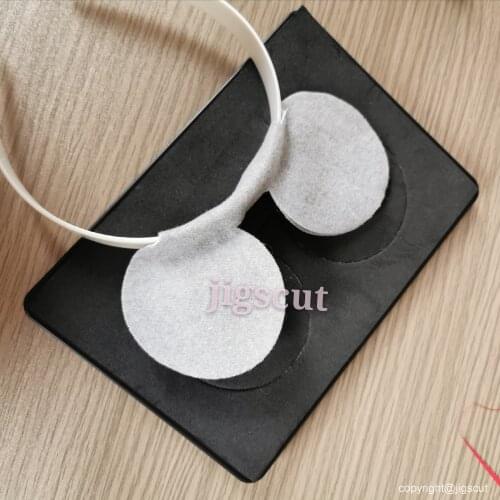 Head band cutting die mouse ear shape die cuts jigscut-A9890012