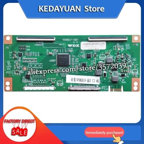 Free shipping for V500DJ7-CQE1 logic board V580DJ4-Q01 C3 4K