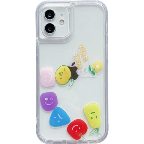 Quicksand Building Block Transparent Case for iPhone 12 Pro Max Back Phone Cover for 12 11 Pro Max X XS XR 8 7 Plus SE 2020