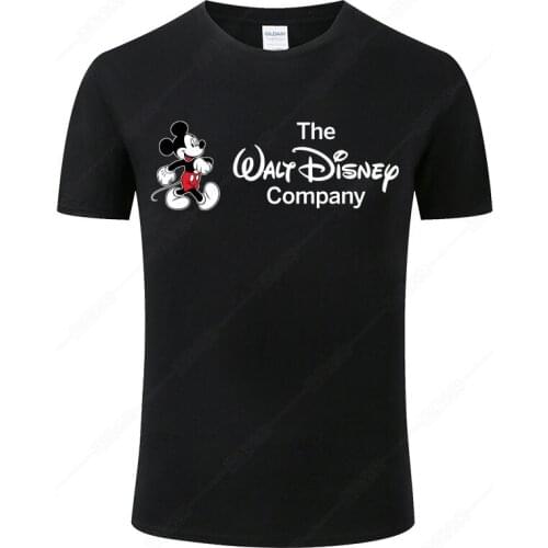 Disney Mickey Mouse T Shirt Men Women Summer Cotton Tee Shirt Casual Short Sleeve Print tshirt Cool Brand Tops Clothing J126